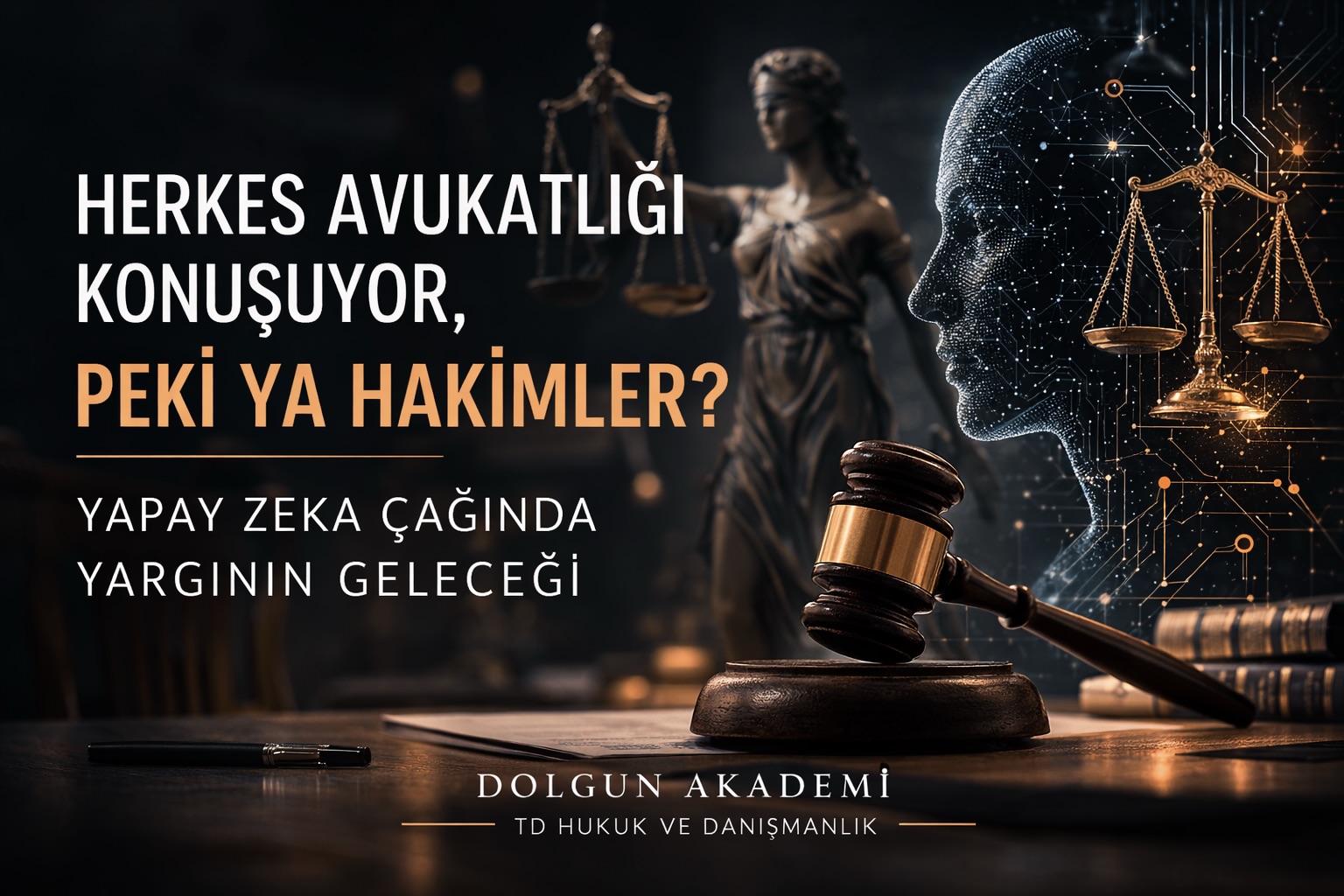 Herkes Avukatlığı Konuşuyor, Peki Ya Hakimler? Yapay Zeka Çağında Yargının Geleceği
