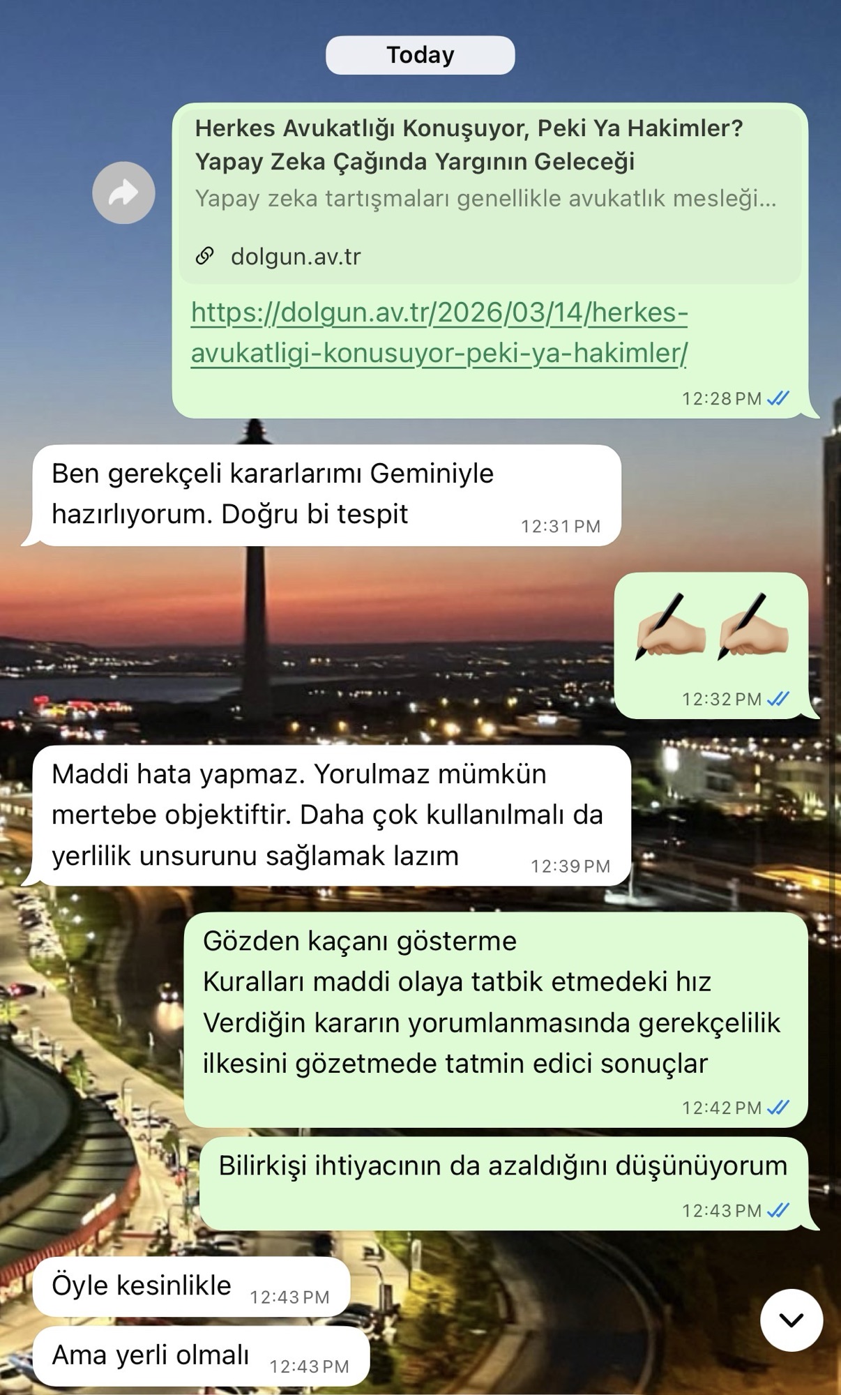 Adliyede Yapay Zeka Etkisi: Mesleklerin Dönüşümü, Bilirkişilik Uygulamaları ve Kurumsal Kapasite Sorunu